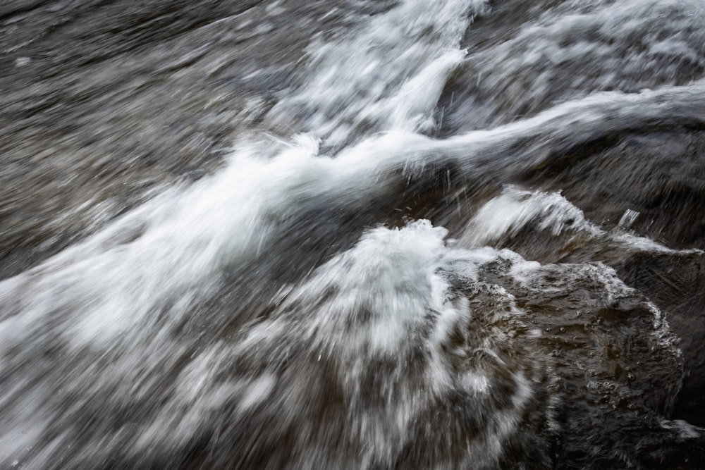 a close up of a stream of water