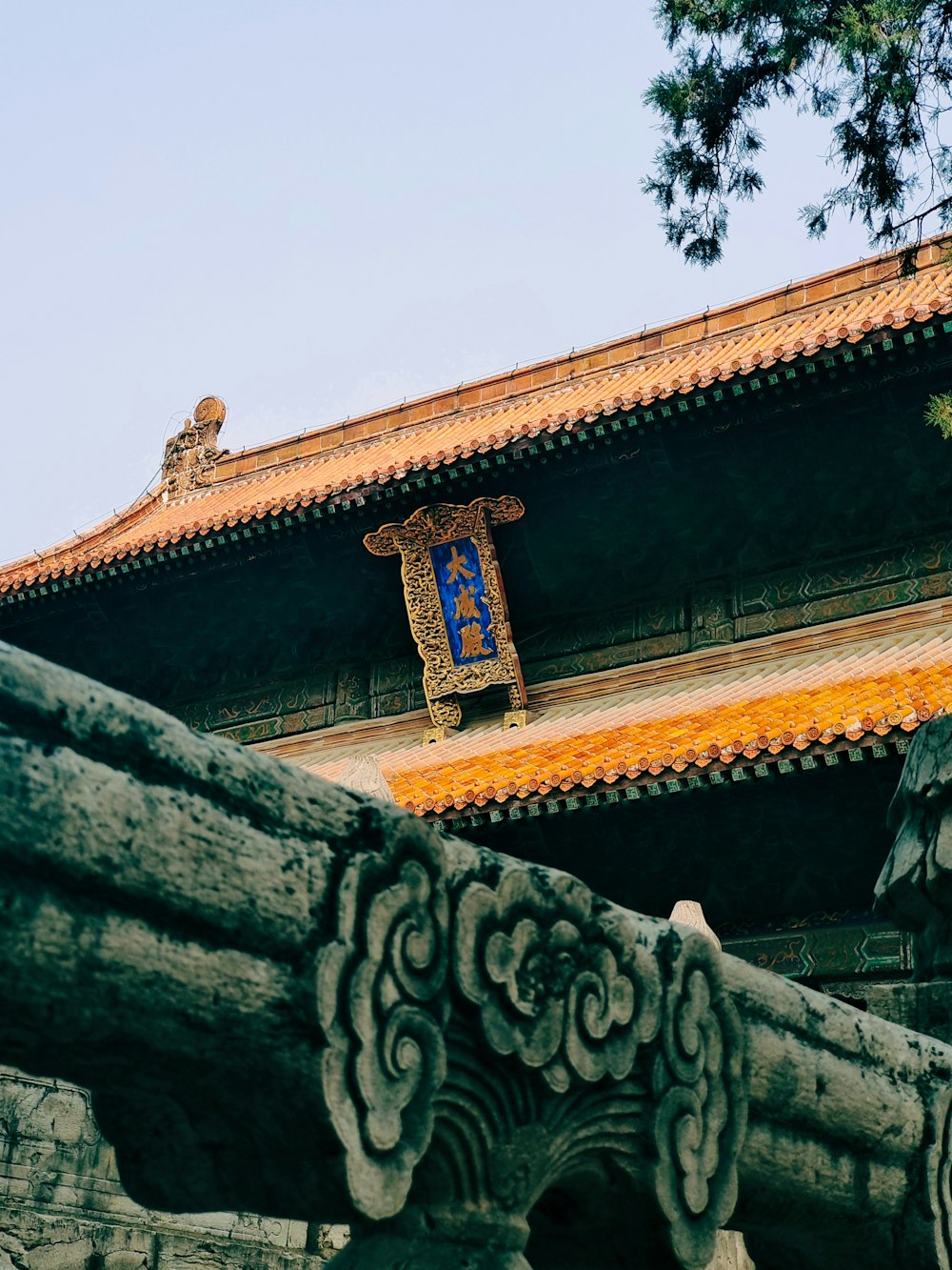 a close up of a building with a clock on it