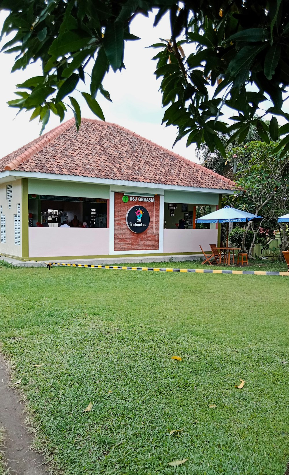 a building with a clock on the front of it