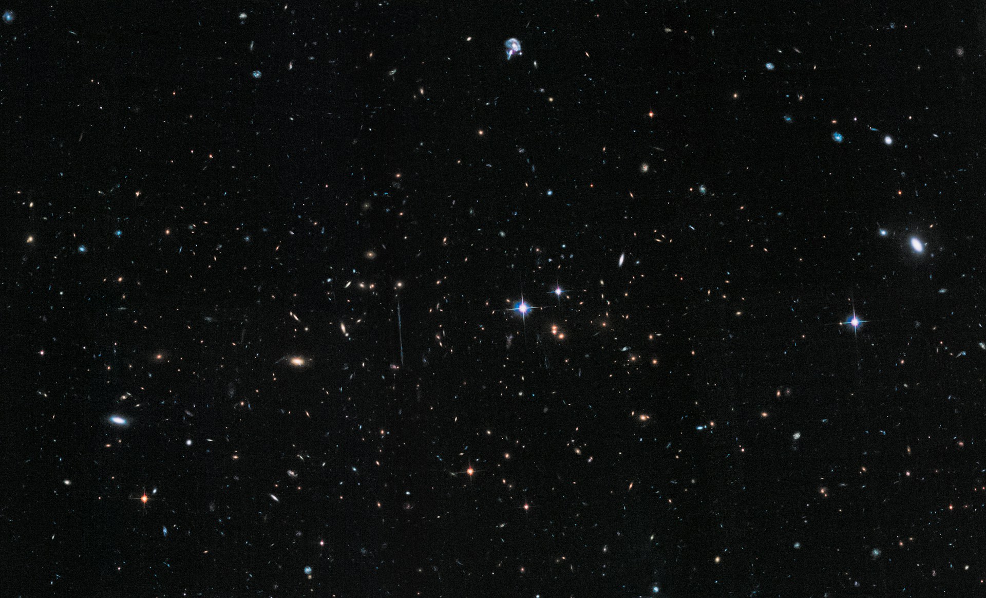 a cluster of stars in the night sky