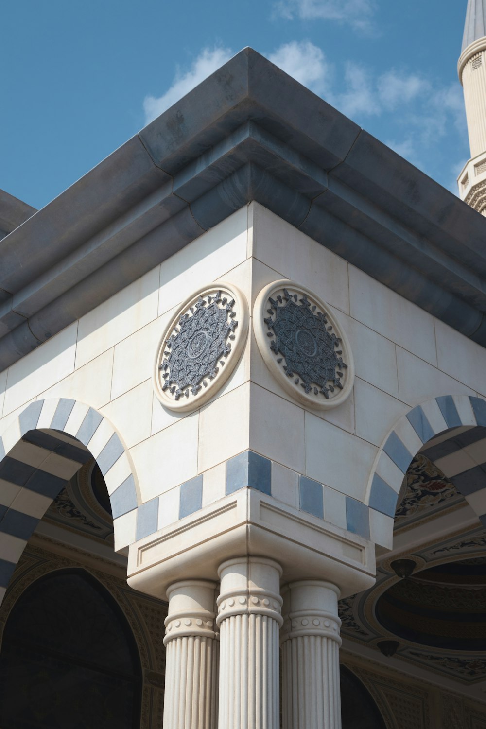 a clock on the side of a building