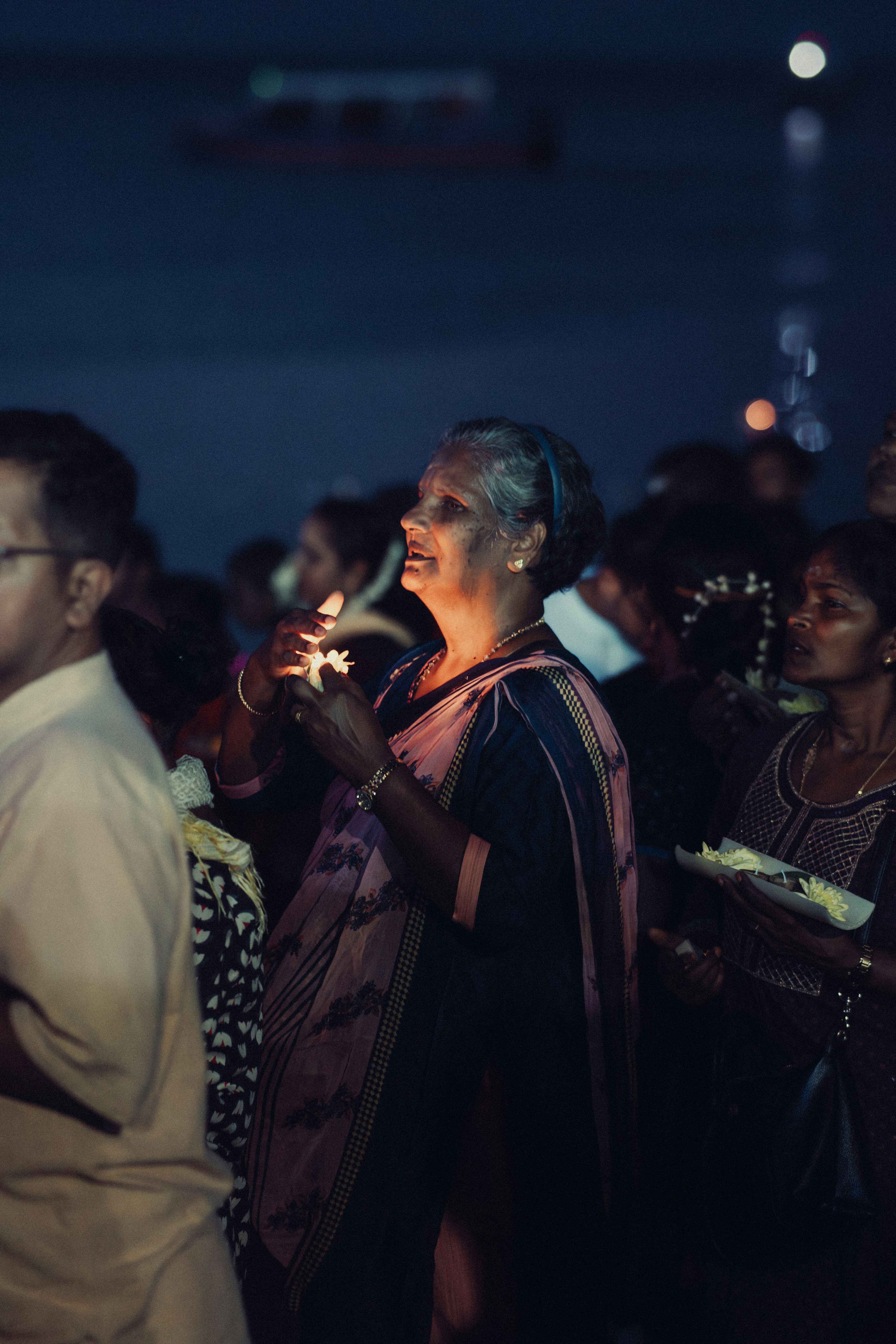 A group of people standing next to each other