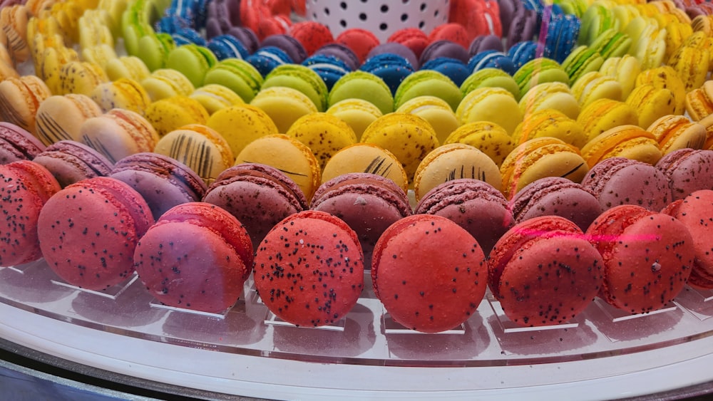 a display of colorful macaroni and cheese macaroni and cheese macaro