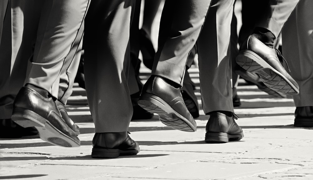 a group of people standing next to each other