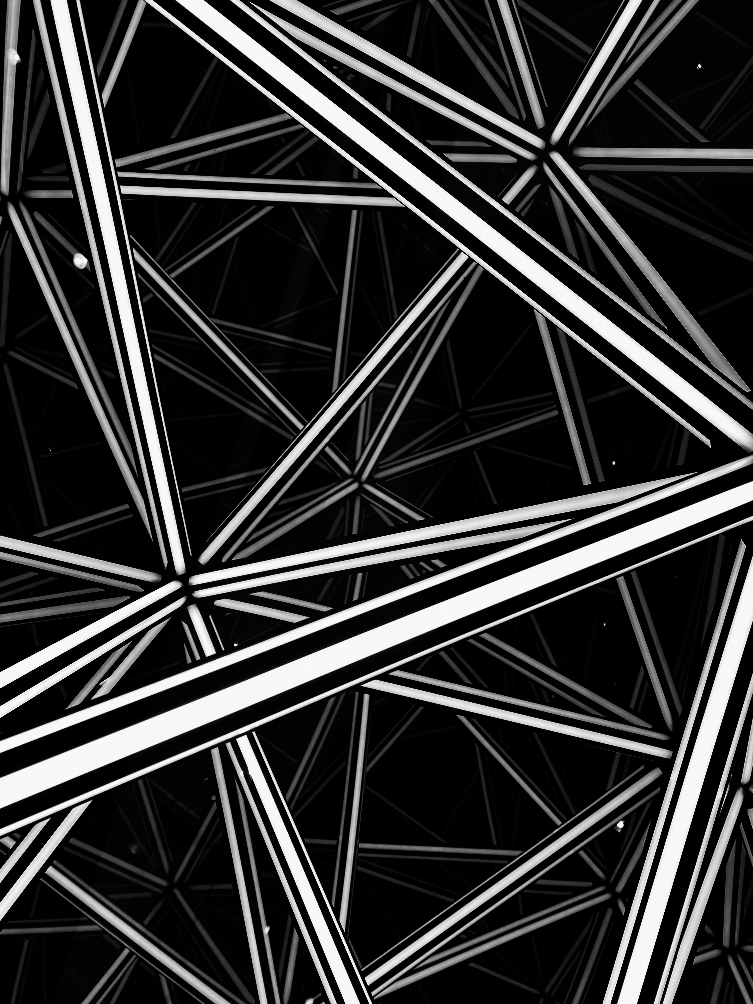 a black and white abstract background with lines
