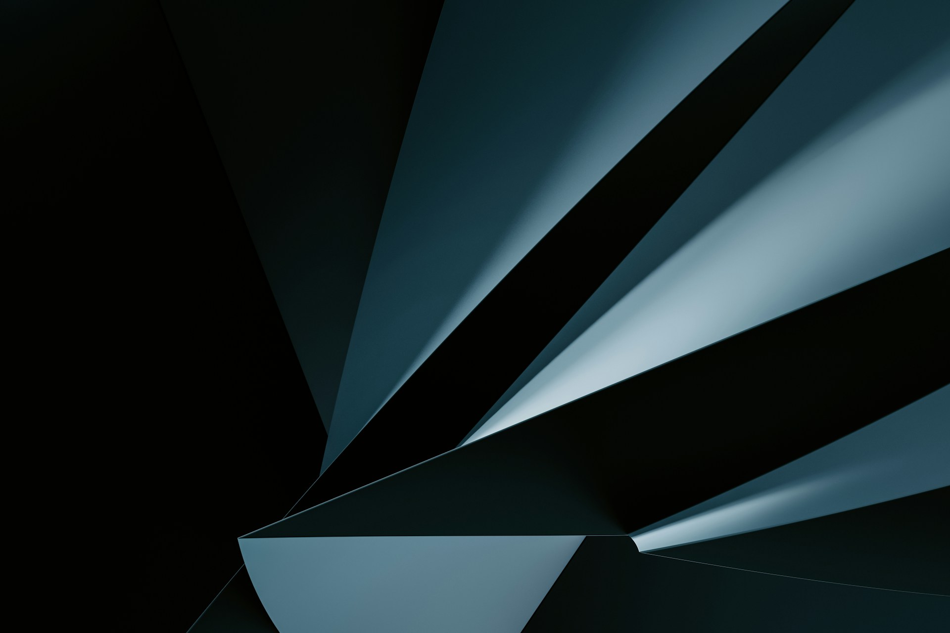 a black and white photo of an abstract design