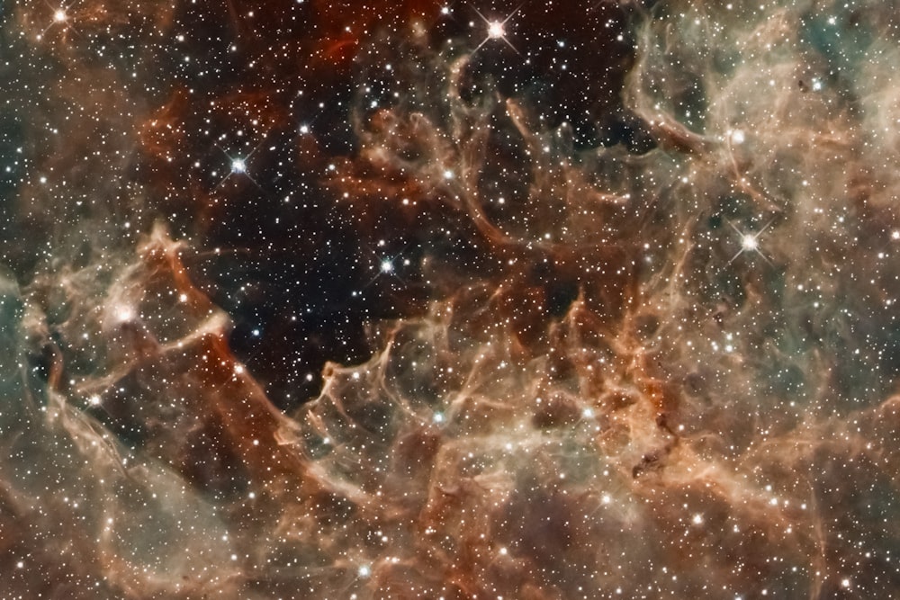 a large cluster of stars in the sky