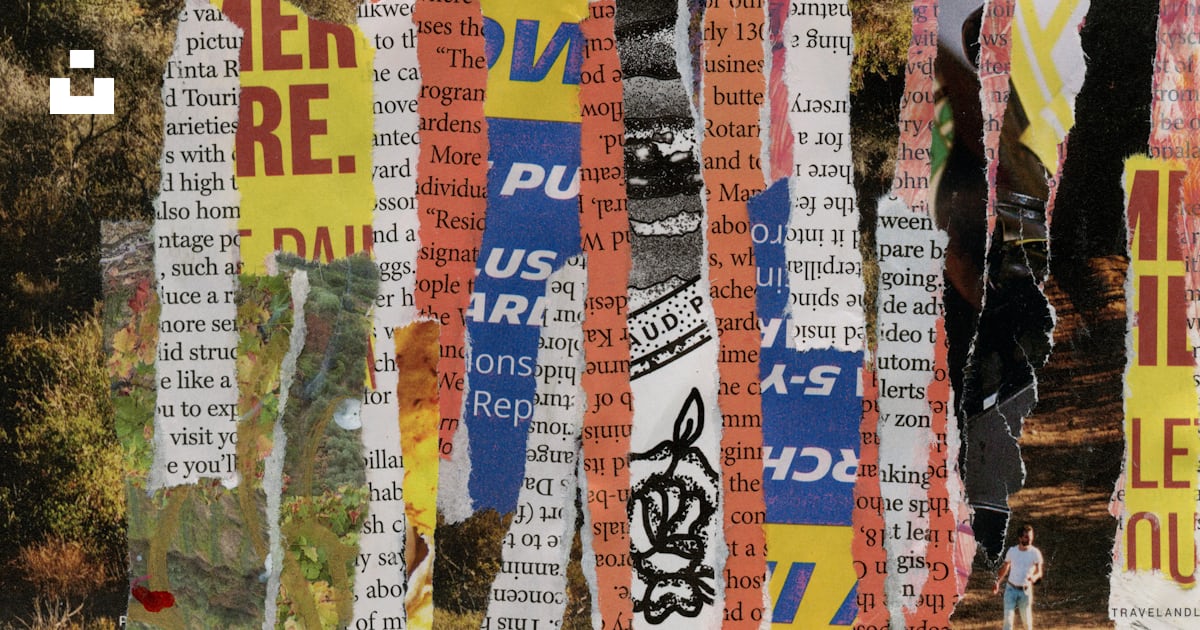 A collage of different types of paper photo – Free Collage Image on ...