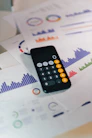 a remote control sitting on top of a table