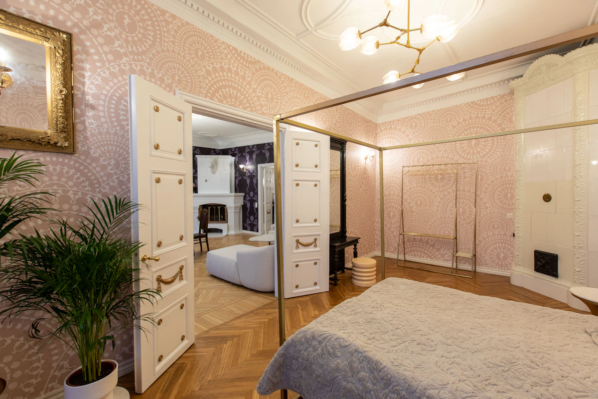 Wallpaper installation project in Dubai