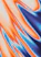 an image of a blue and orange background