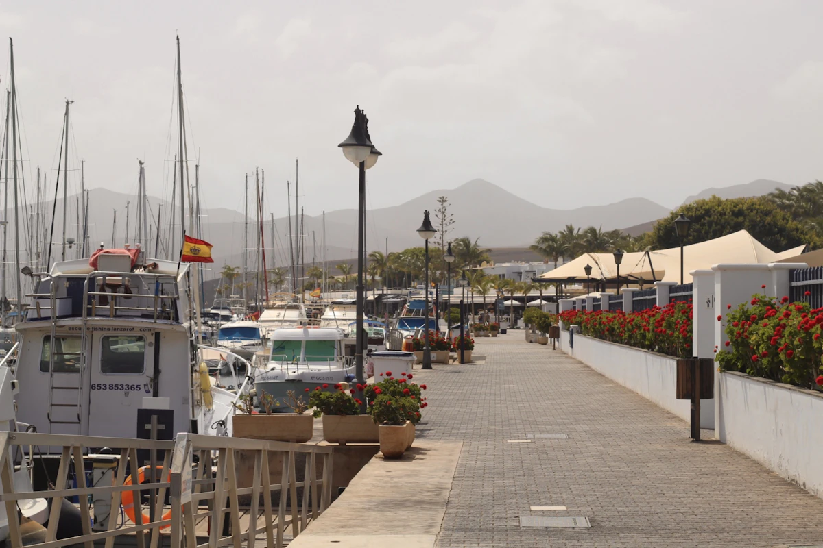 Marina at Puerto Calero, Lanzarote