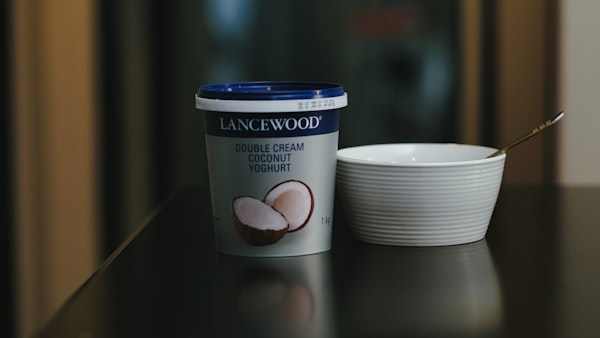 Soja-Yoghurt met Passievrucht en Kokos