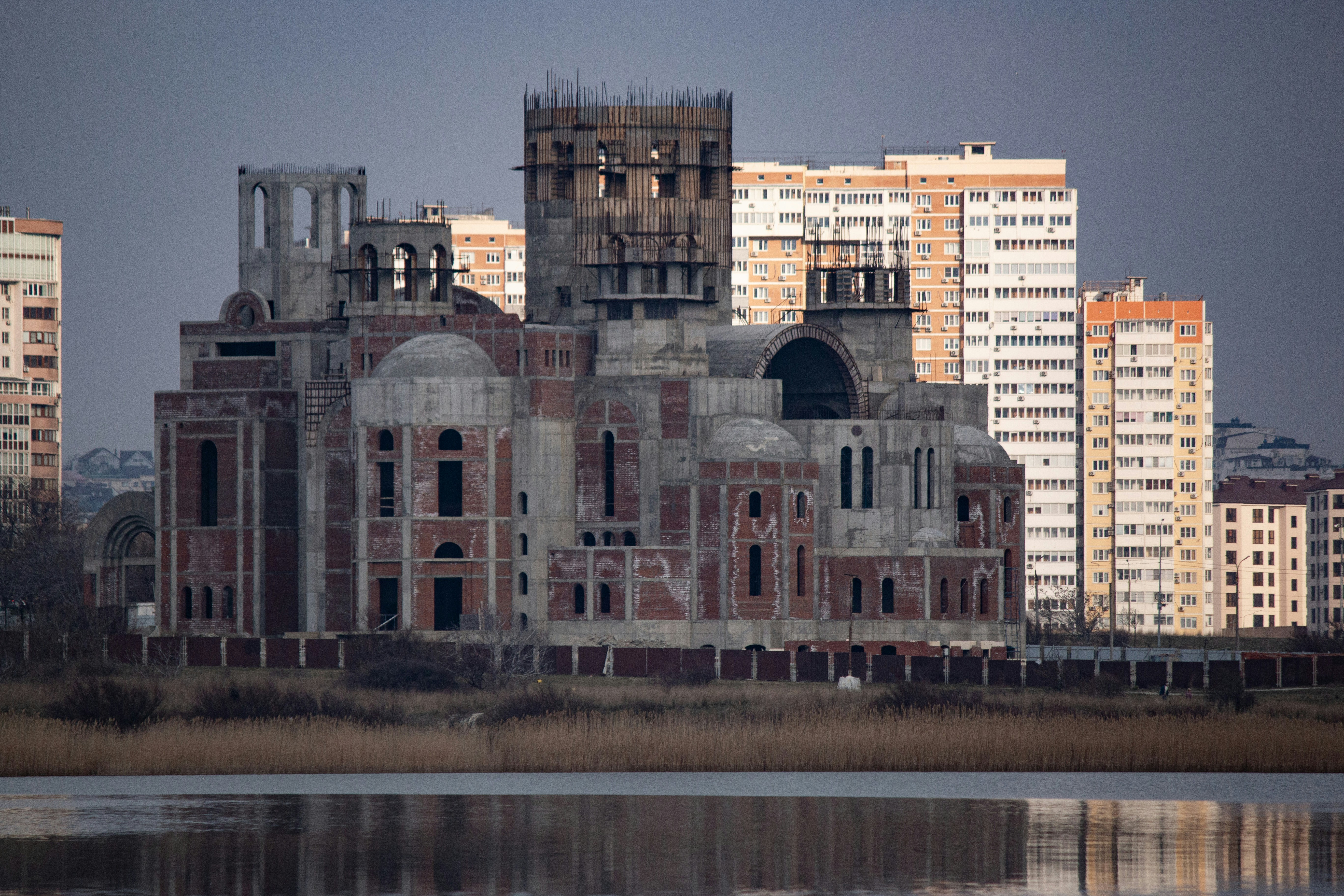 Construction Site by the Sea