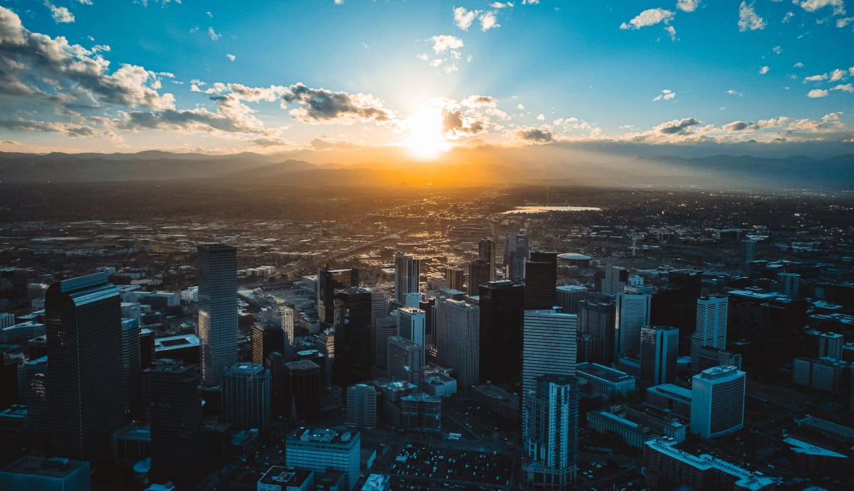 Skyline of Denver, CO