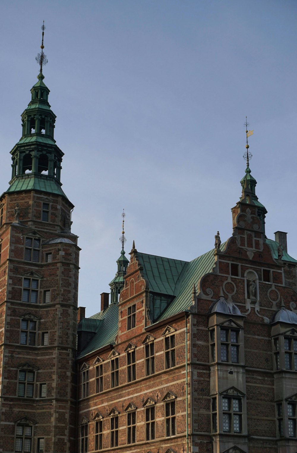 a large building with a clock on the top of it