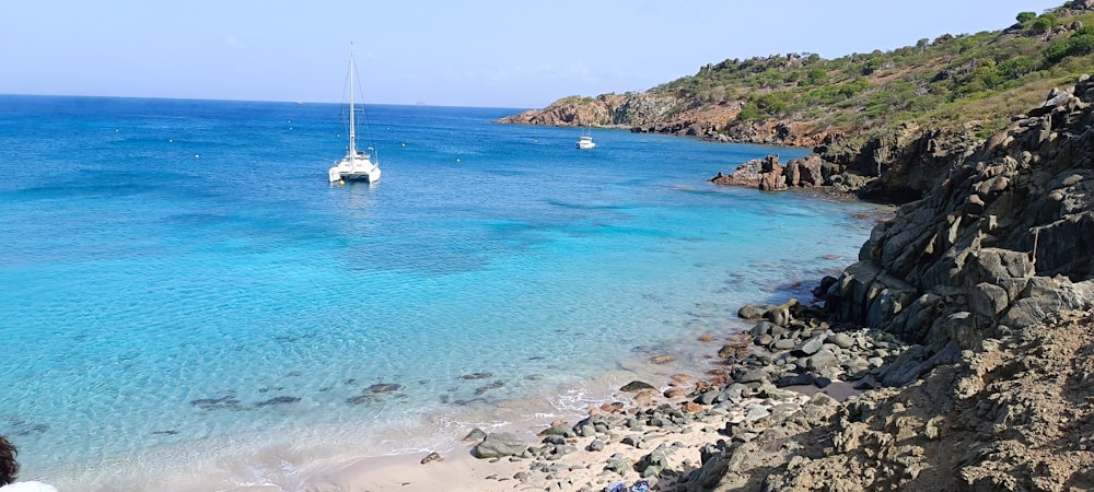 a couple of boats that are in the water