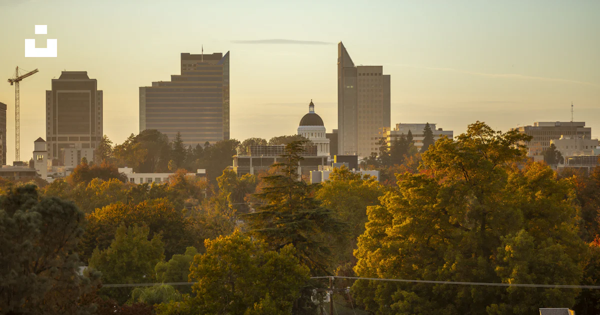 A view of a city from a distance photo – Free Building Image on Unsplash