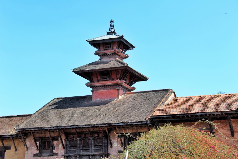 a tall building with a tower on top of it