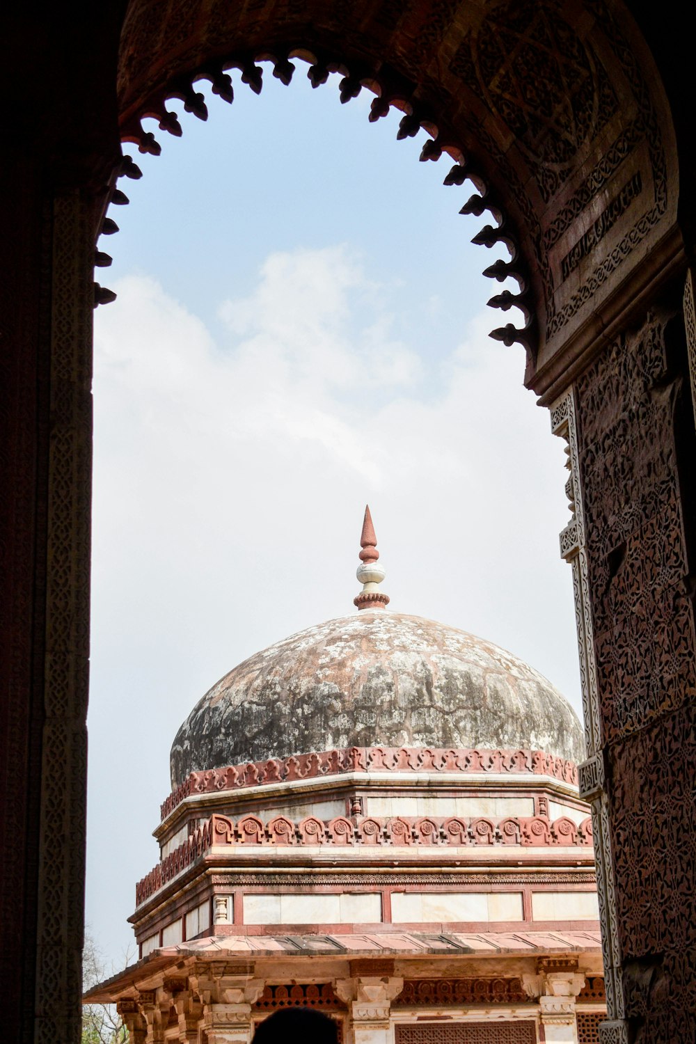 a large building with a dome on top of it