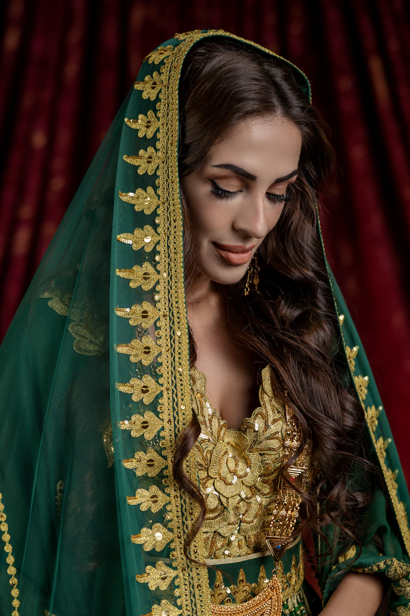 Occasion dress: emerald silk midi (size 10)