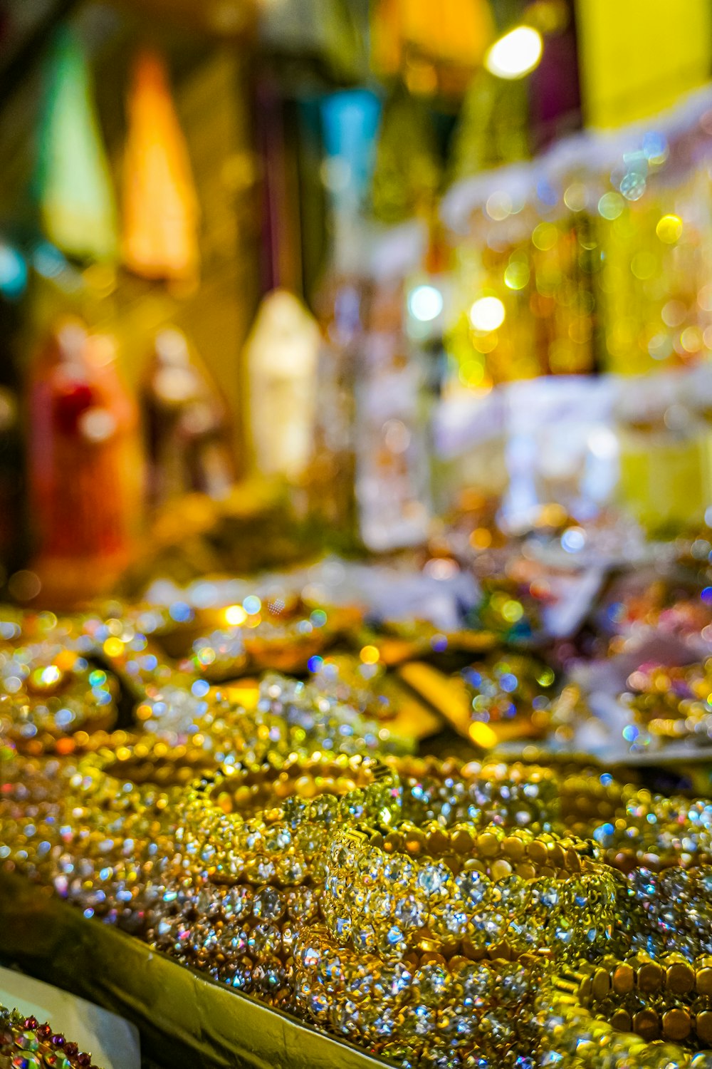 a close up of a tray of food on a table