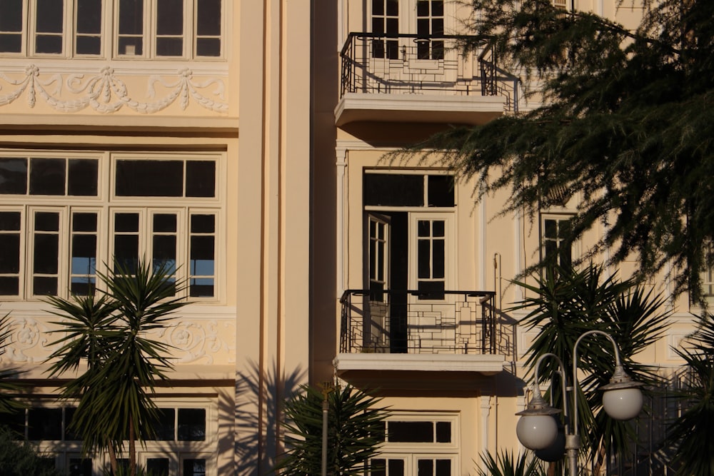 a building with a clock on the front of it