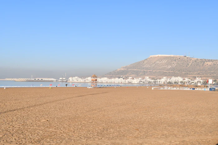 La baie d'Agadir