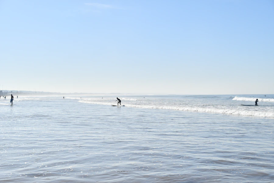 The Atlantic coastline at Agadir