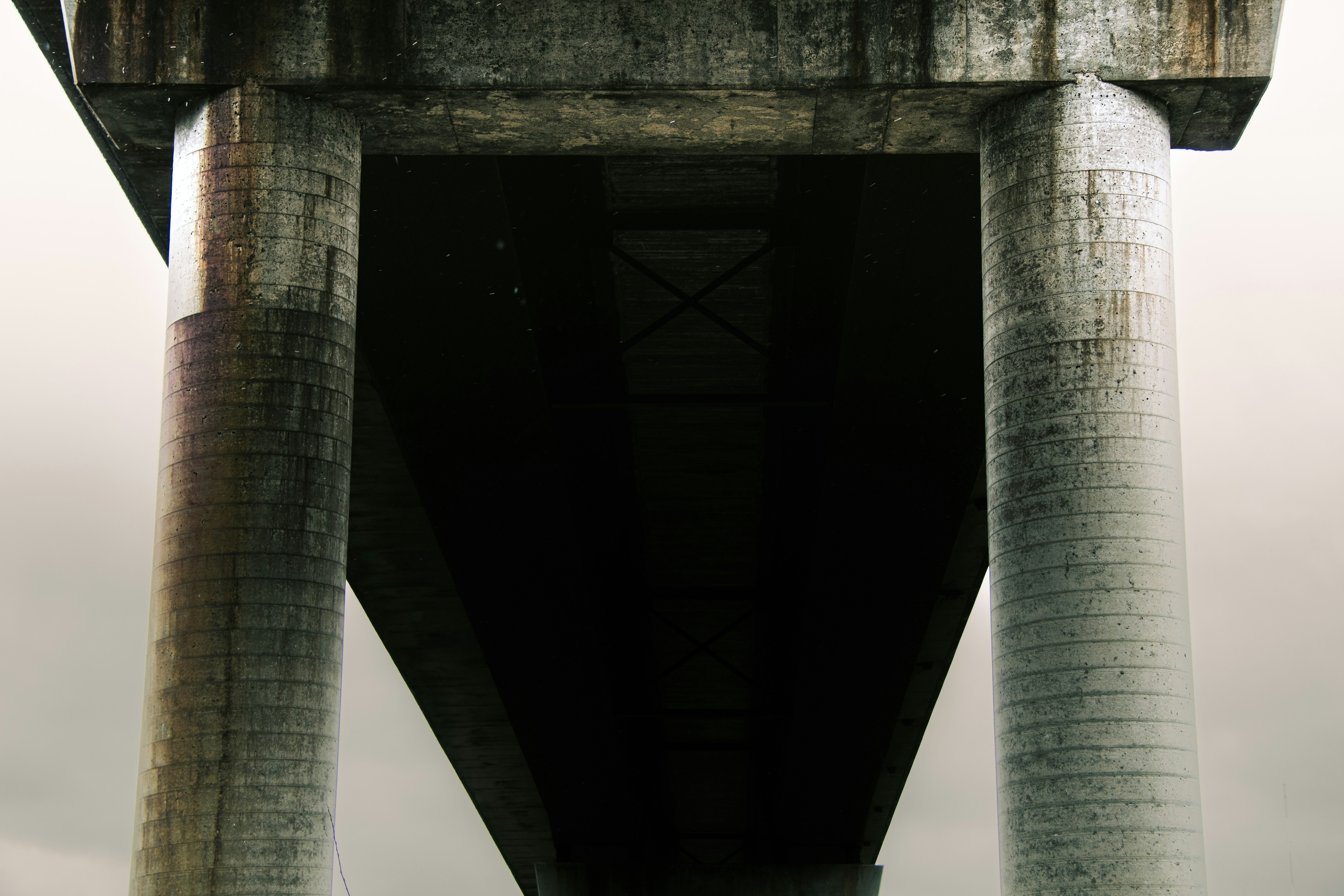 Surfboard under Bridge