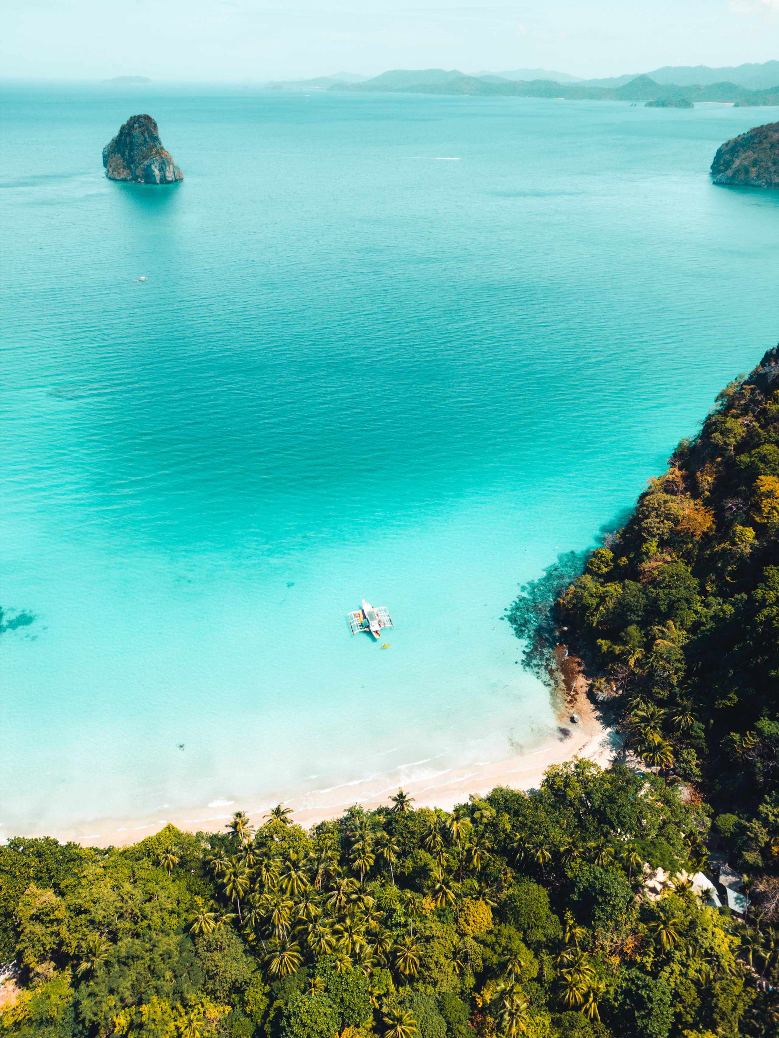 Two boats on the water, Philippines