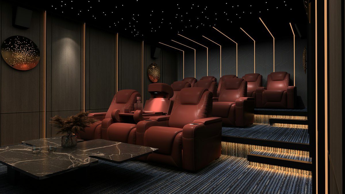 Private mini-theatre at Grow Realty Nivasa