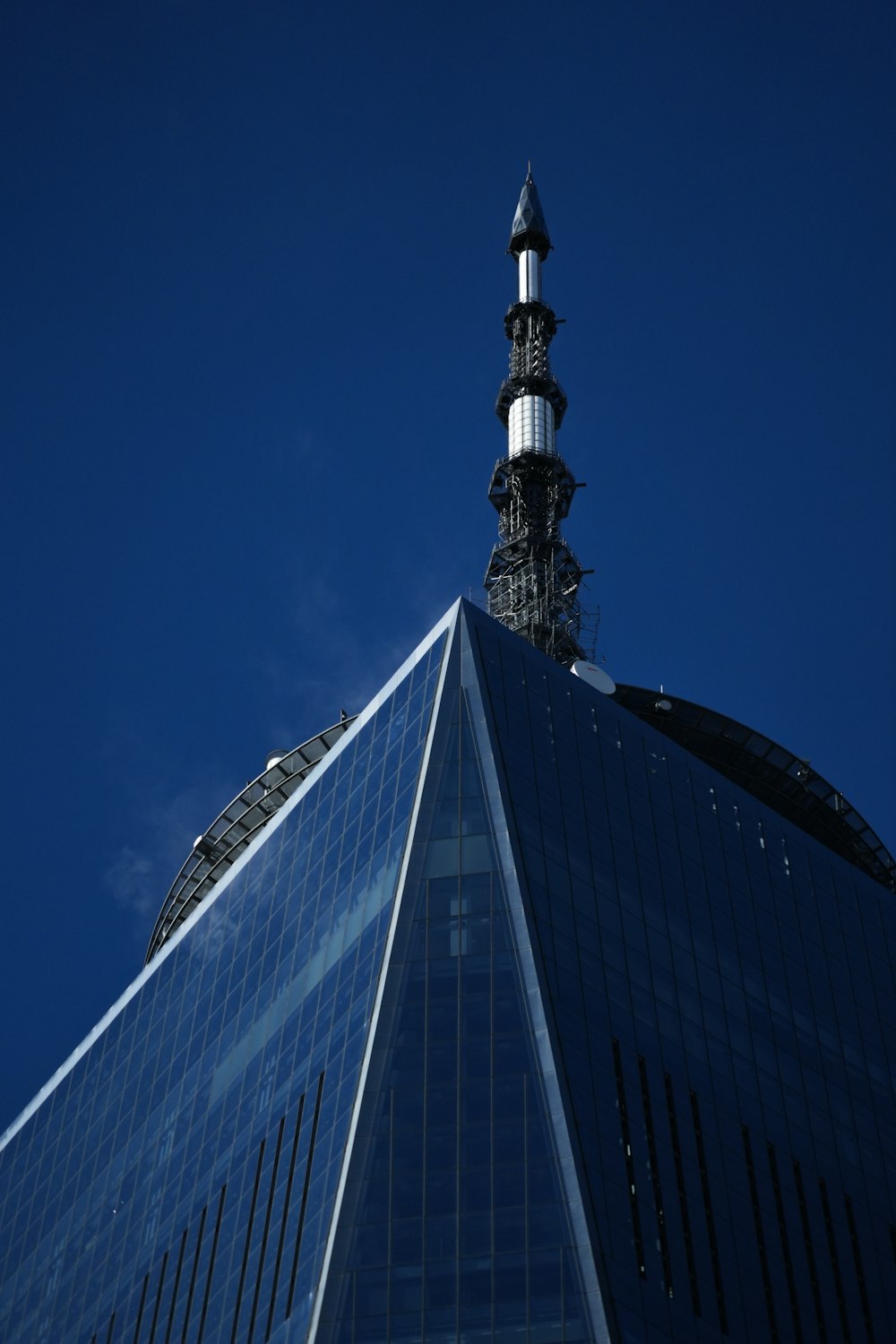 a very tall building with a very tall tower