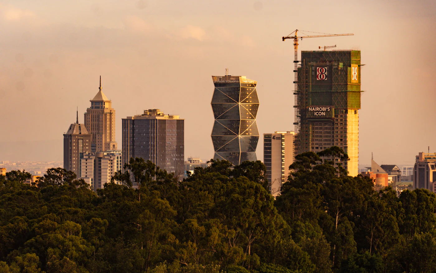Nairobi, Kenya cityscape