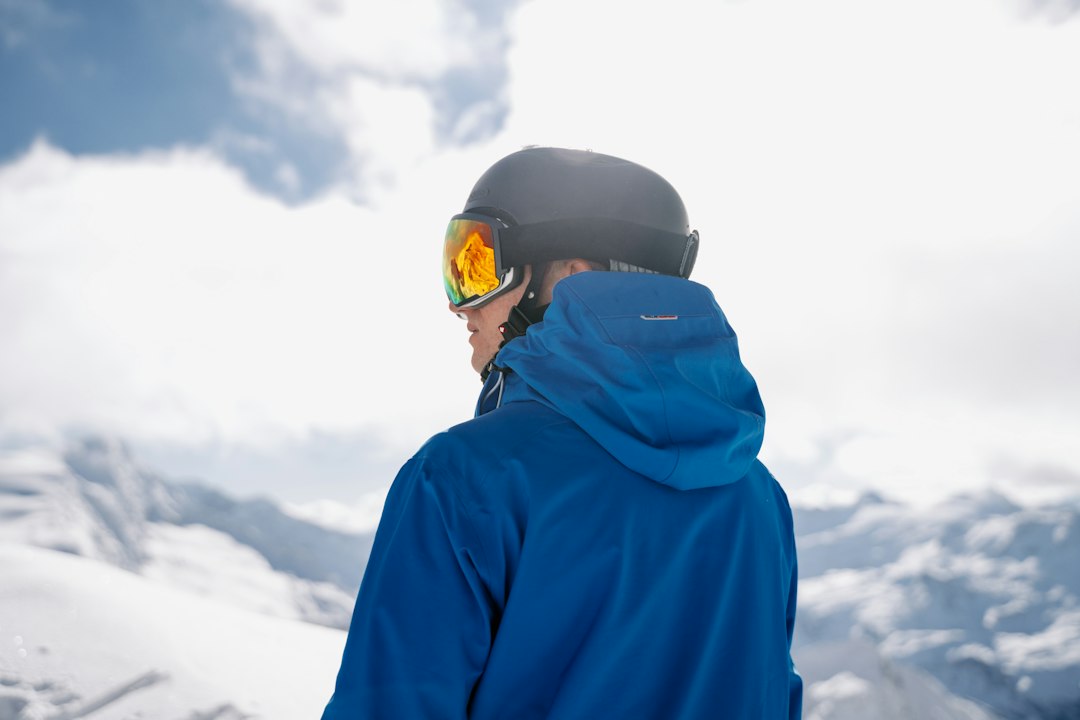 snow jacket detail