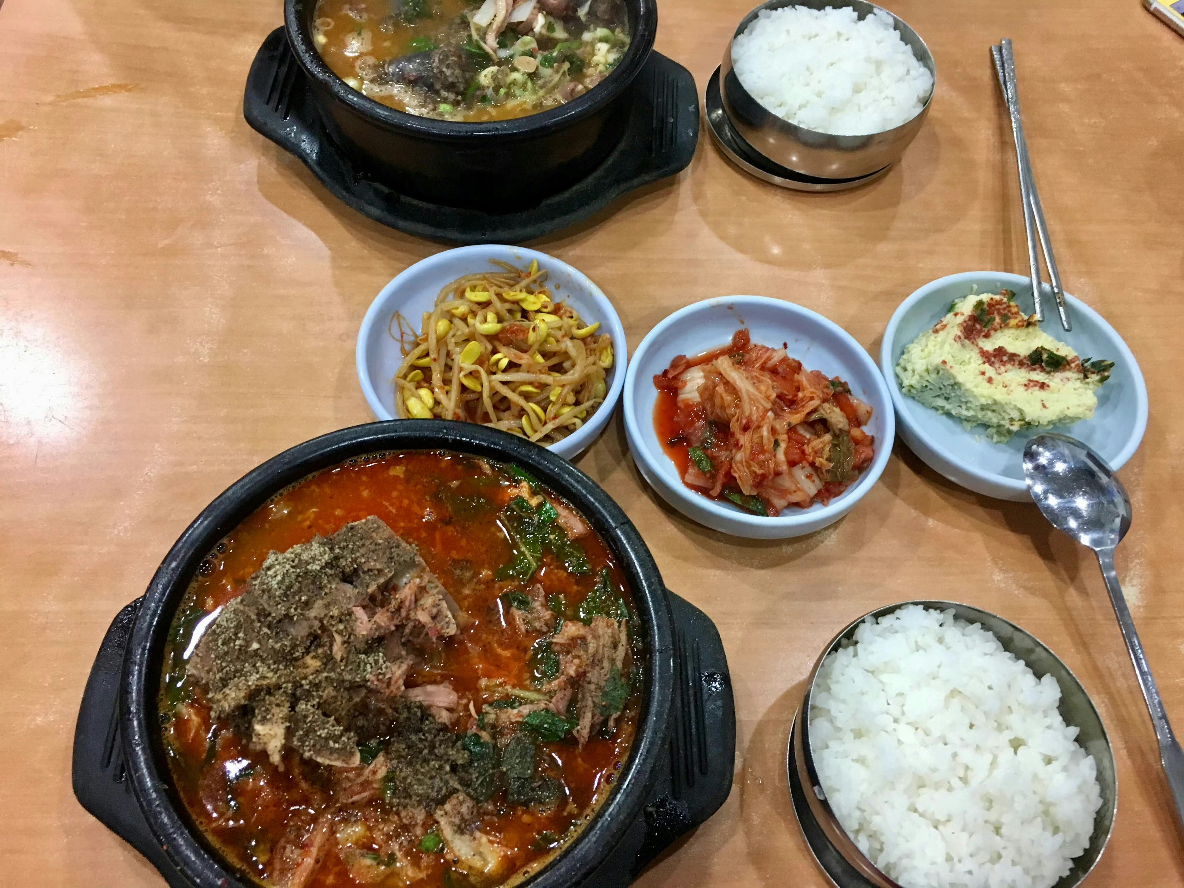 Banchan meal kit with galbi short ribs and side ingredients