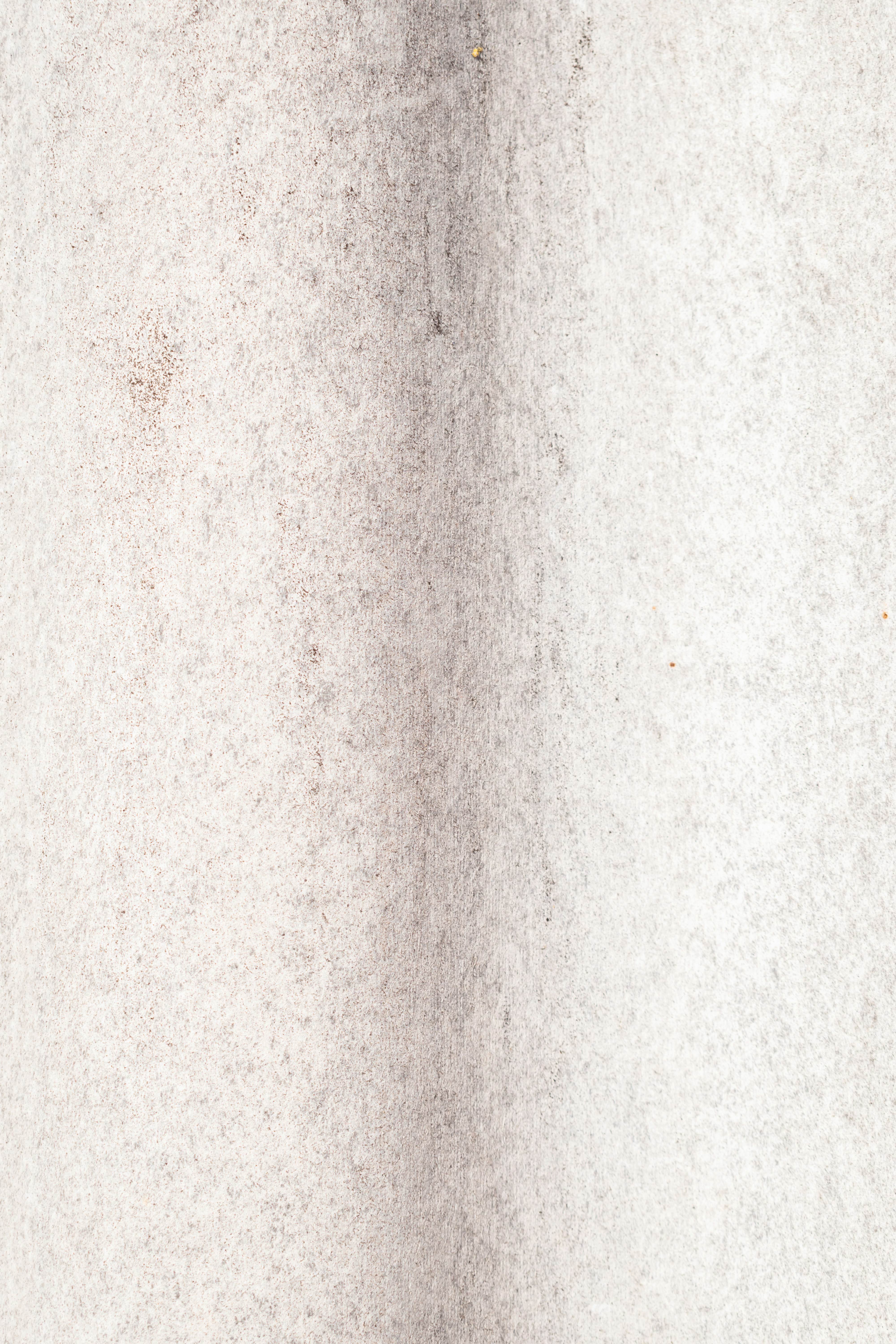 a black and white cat laying on a white surface