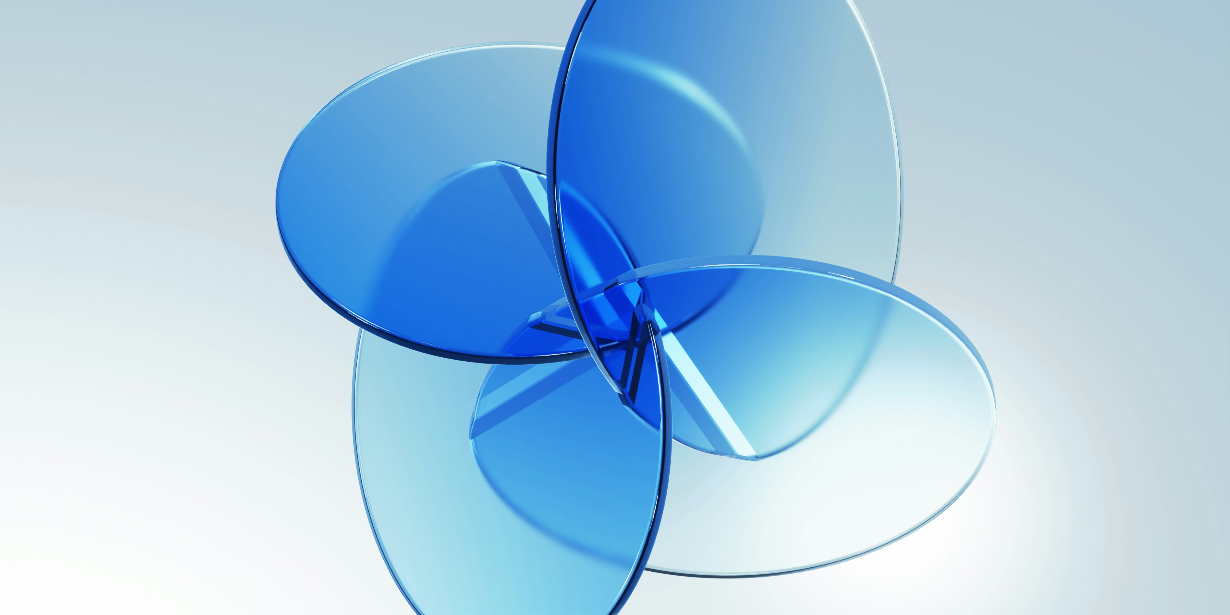 Ground glass rendering ellipse,3d render