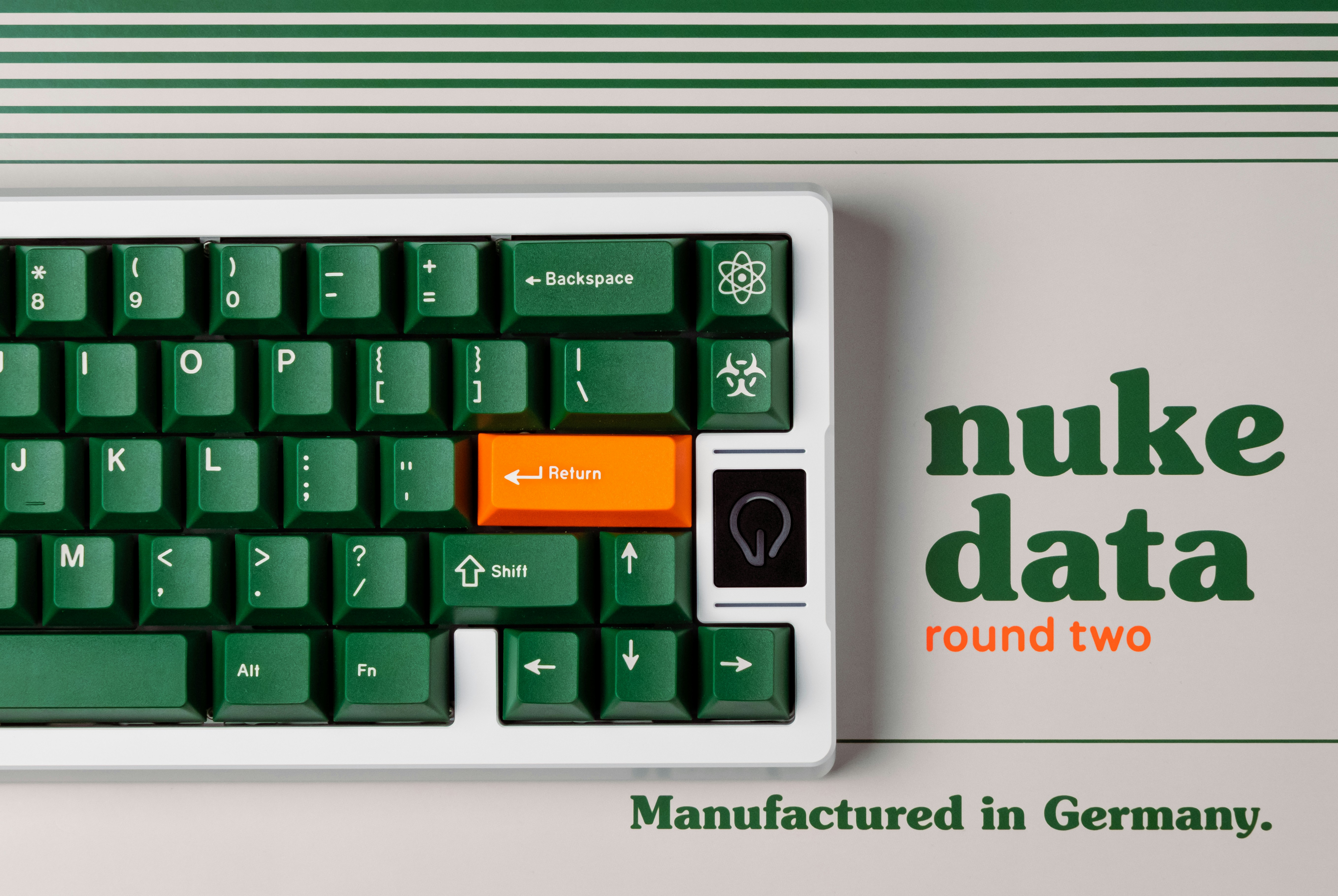 a computer keyboard sitting on top of a desk