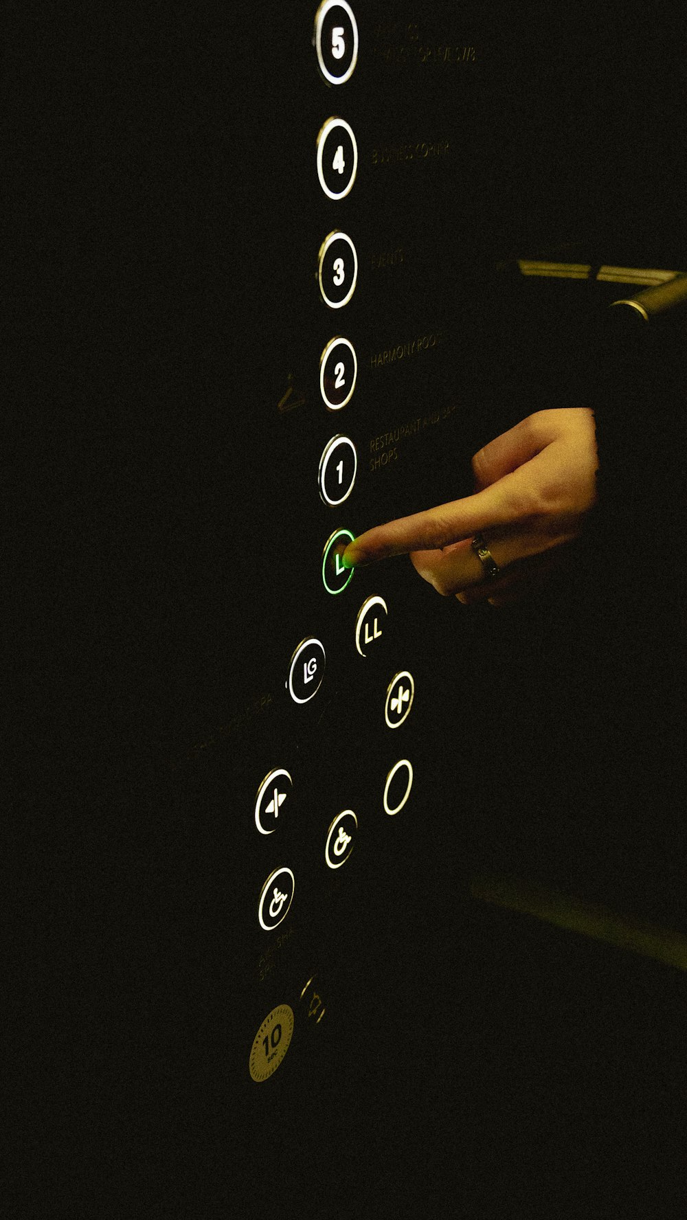 a close up of a person playing a piano