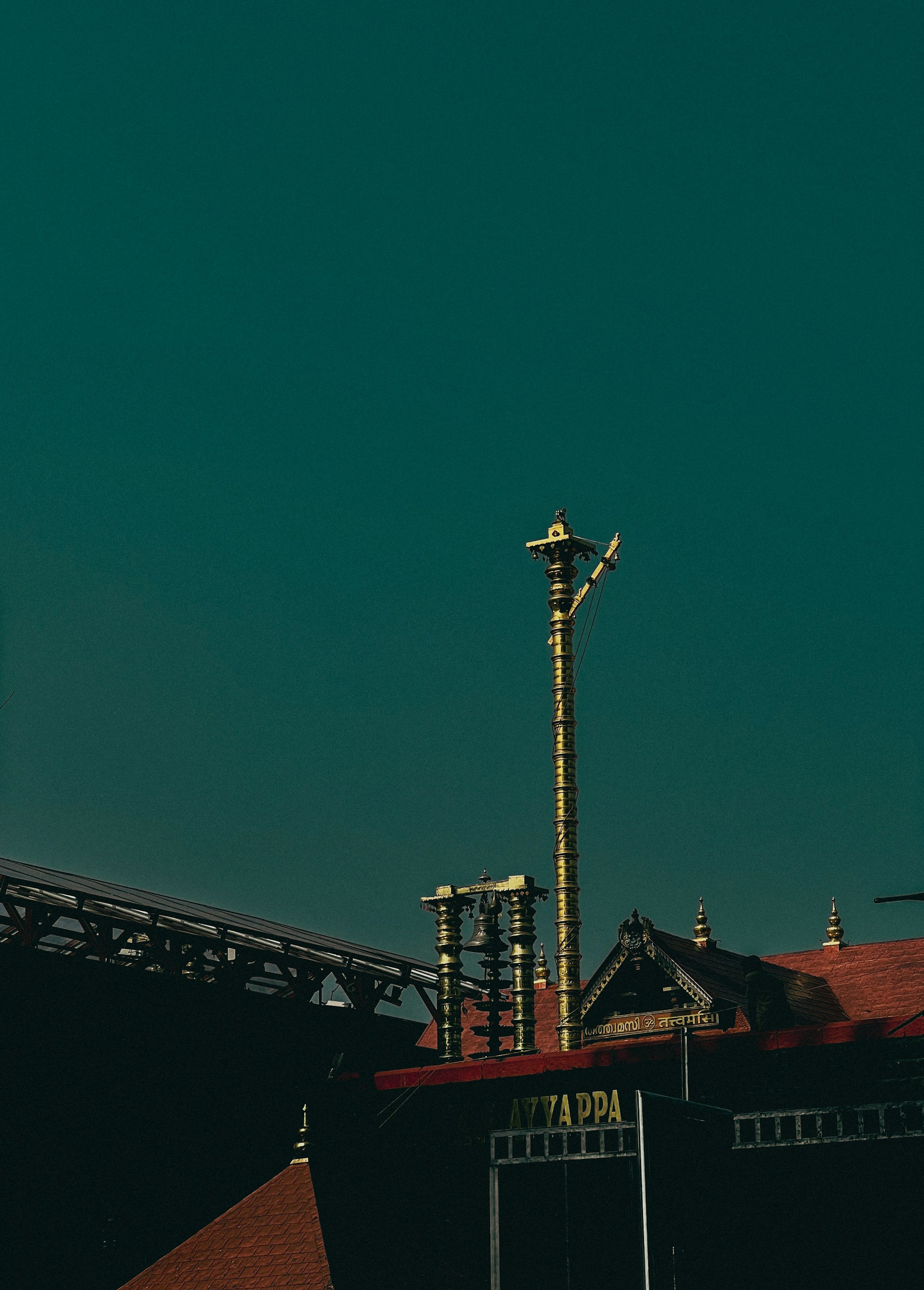 a tall tower with a clock on top of it