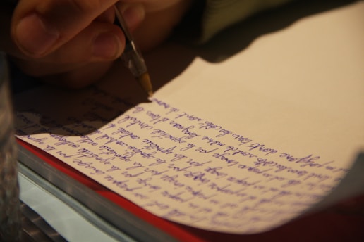 Person journaling after psychedelic integration session