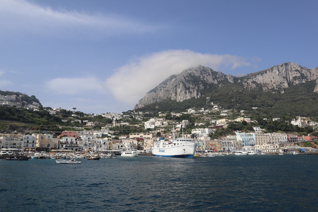 a large boat in a body of water,