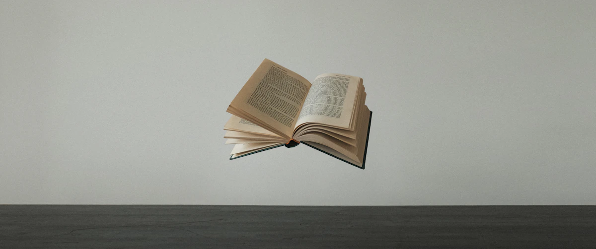Interfaz de Open Book Touch mostrando portadas de libros dithered