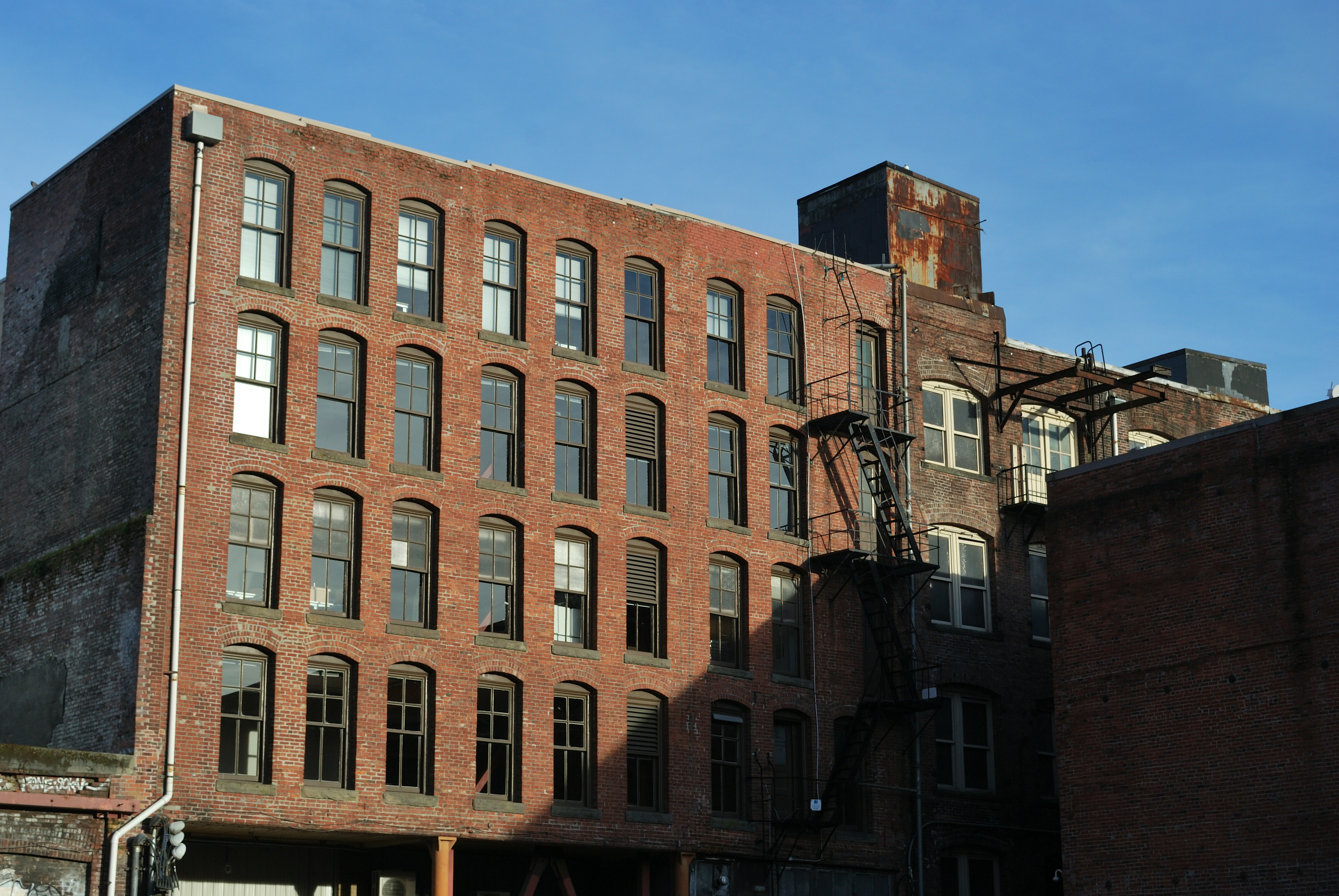 Historic brick warehouse converted to luxury lofts - fulton market luxury apartments