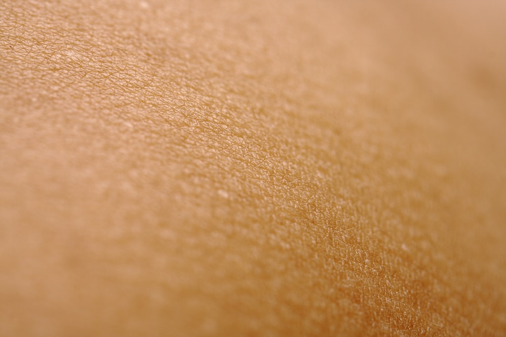 a close up view of a person's skin