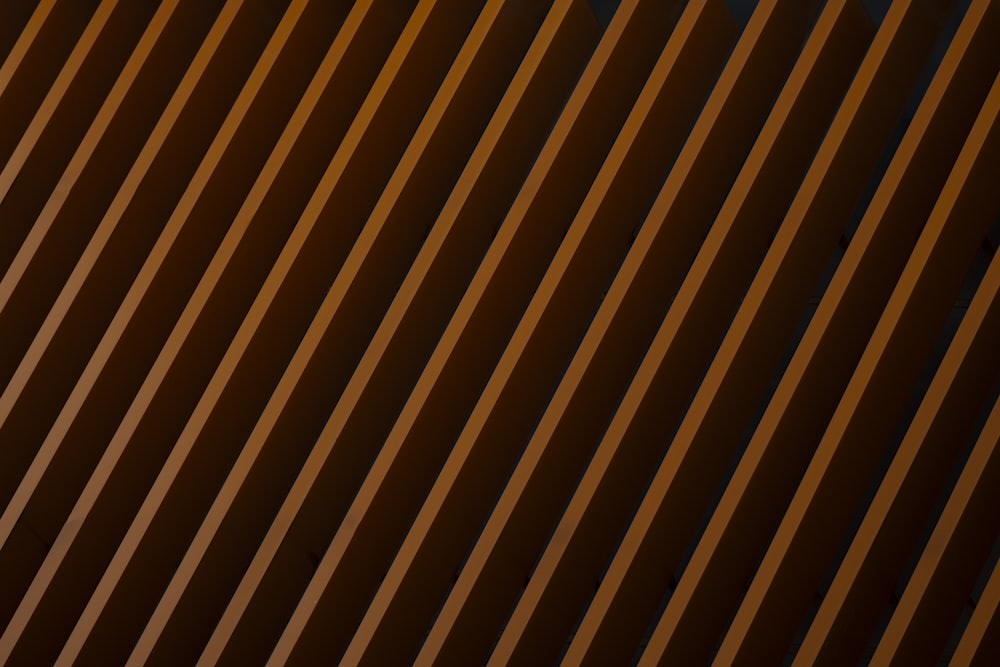 a close up of a brown striped wall