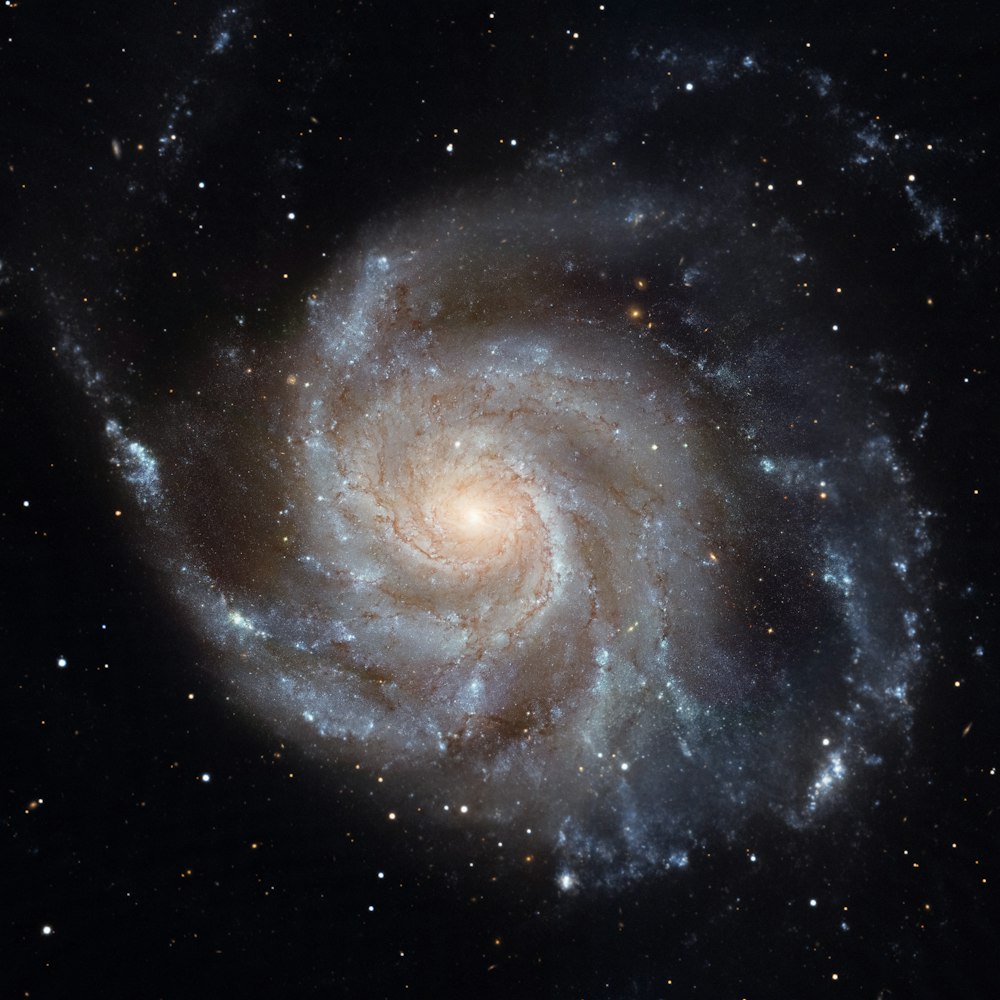 a very large spiral galaxy in the sky