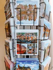 a bunch of books that are on a table