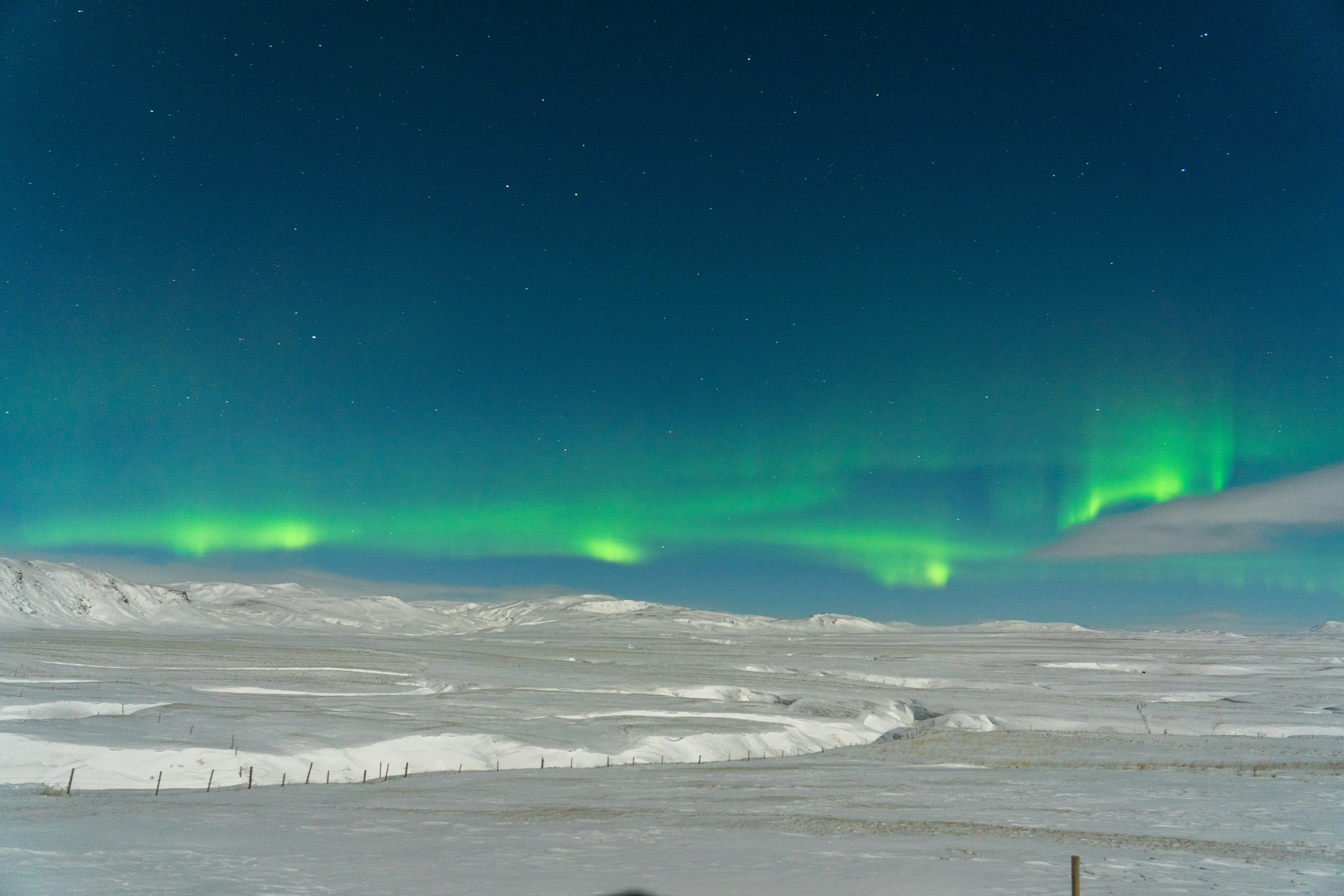 Northern Lights over Iceland - top 10 places to travel solo